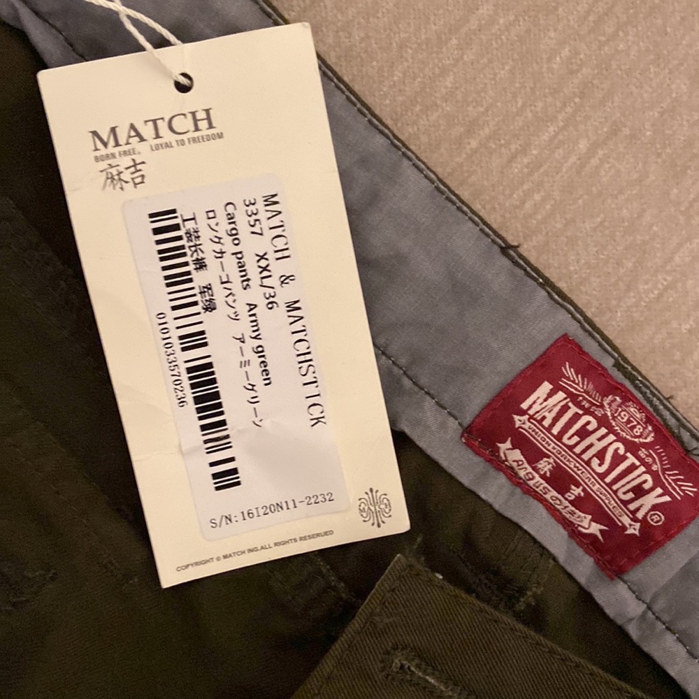 Match Multi-pocket Cargo - Picture 3 of 6